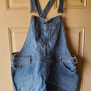 Torrid Women's Denim Short Overalls Size 14